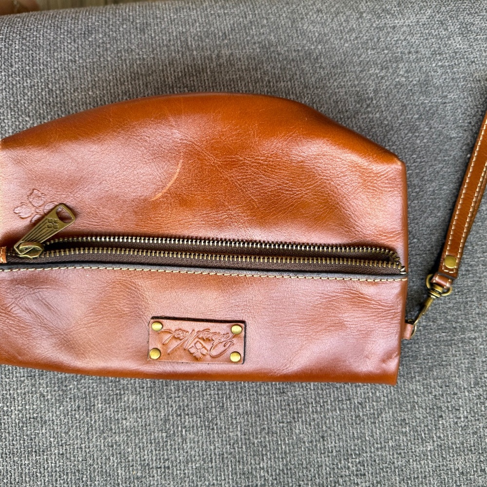 Patrica Nash leather Clutch